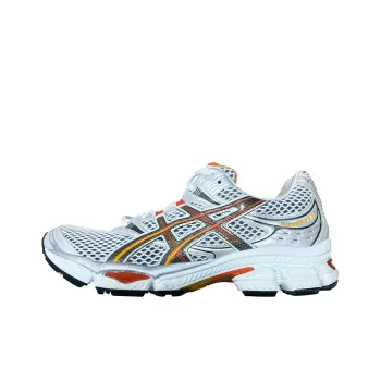 Asics Gel-Cumulus 11 Durable Cushioning Low-Top Running Shoes Women's White Yellow