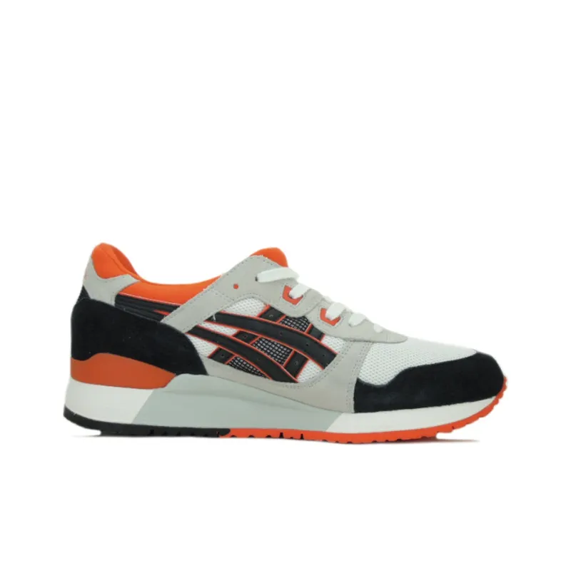 Asics Gel-Lyte 3 Wear-Resistant Low-Top Running Shoes Men's White Orange-1