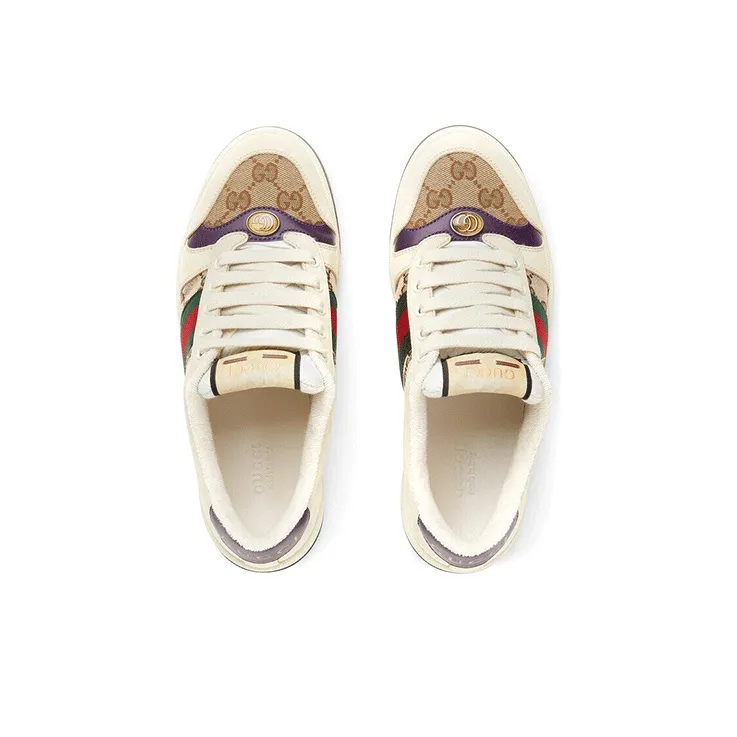 GUCCI Women's Screener 'GG Canvas Beige' Women's-2