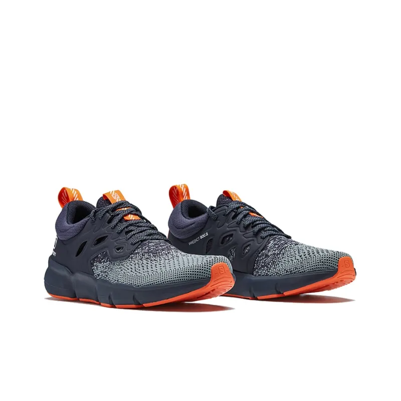 SALOMON Predict Soc 2 Running Shoes Men Low-Top Gray/Blue-2