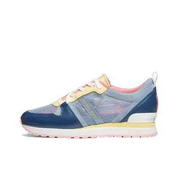MICHAEL KORS Dash Cushioned Wear-Resistant Breathable Lightweight Low-Top Casual Shoes Women's Blue Yellow