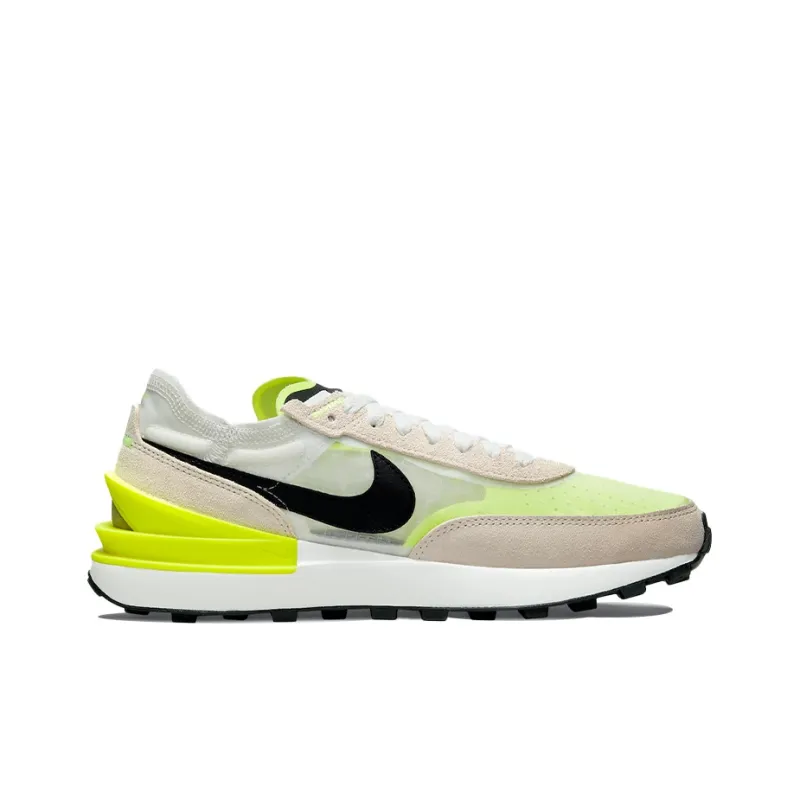 Nike Waffle One Summit White Rattan Volt Women's-1