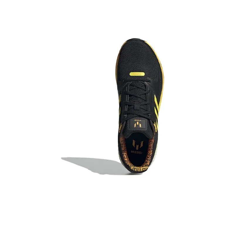 Adidas Messi Runfalcon 2.0 'Black Bright Yellow'-4