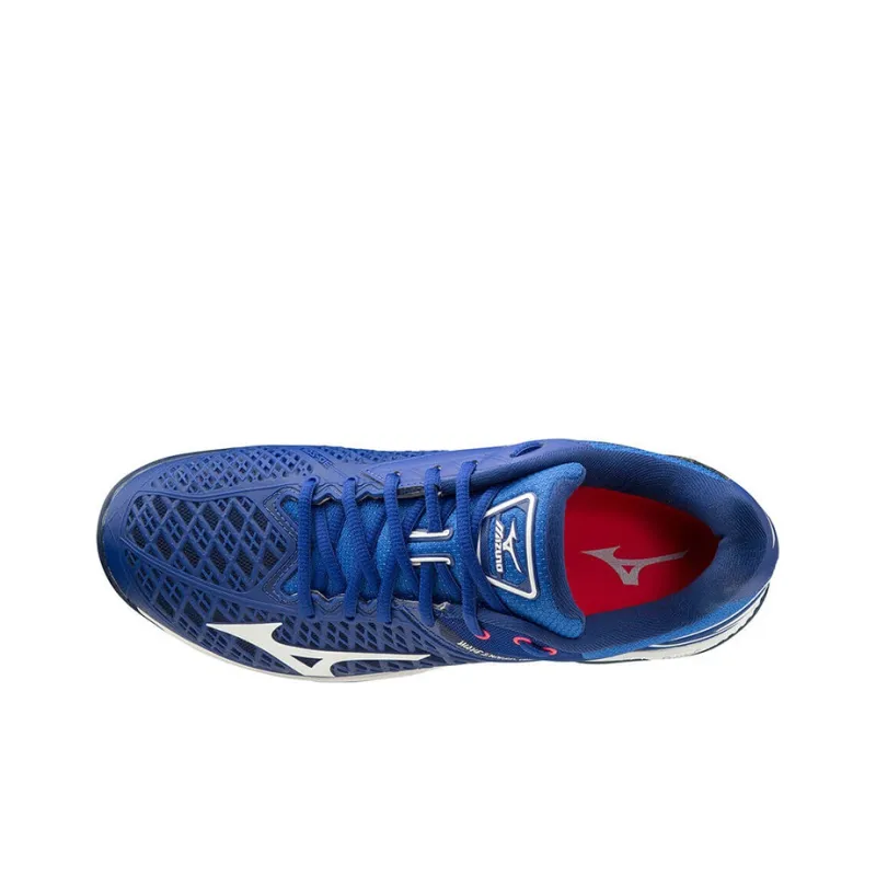 Mizuno Wave Exceed Tour 4 Running Shoes Unisex Low-Top Blue/White-2