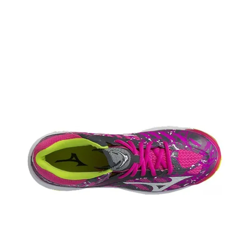 Mizuno Wave Lightning Z4 Running Shoes Unisex Low-Top Purple/Pink-1