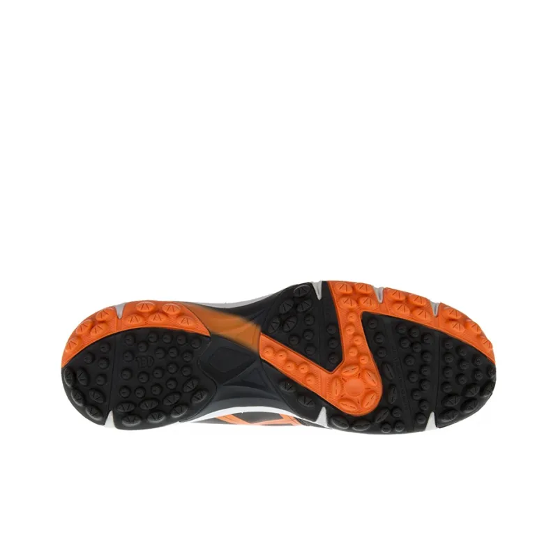 Asics Gel-Hockey Neo 3 Anti-Slip Wear-Resistant Low-Top Running Shoes Men's Black Orange-3