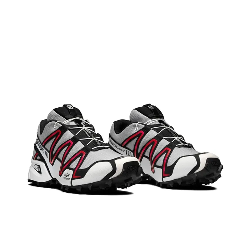 SALOMON Speedcross 3 Adv 'Gray Black Red'-1