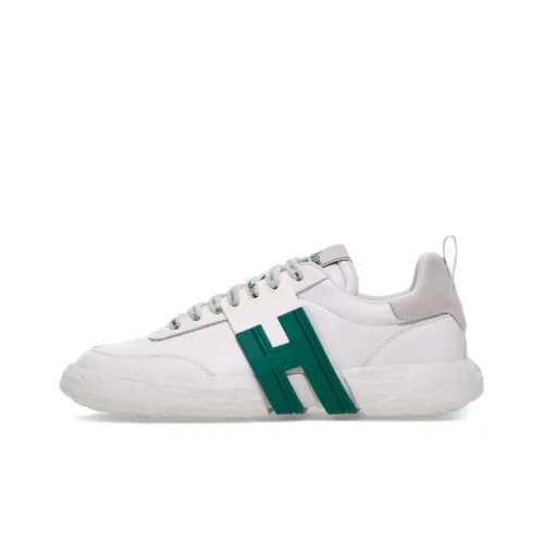 HOGAN Casual Shoes Women's Low-Top White/Green