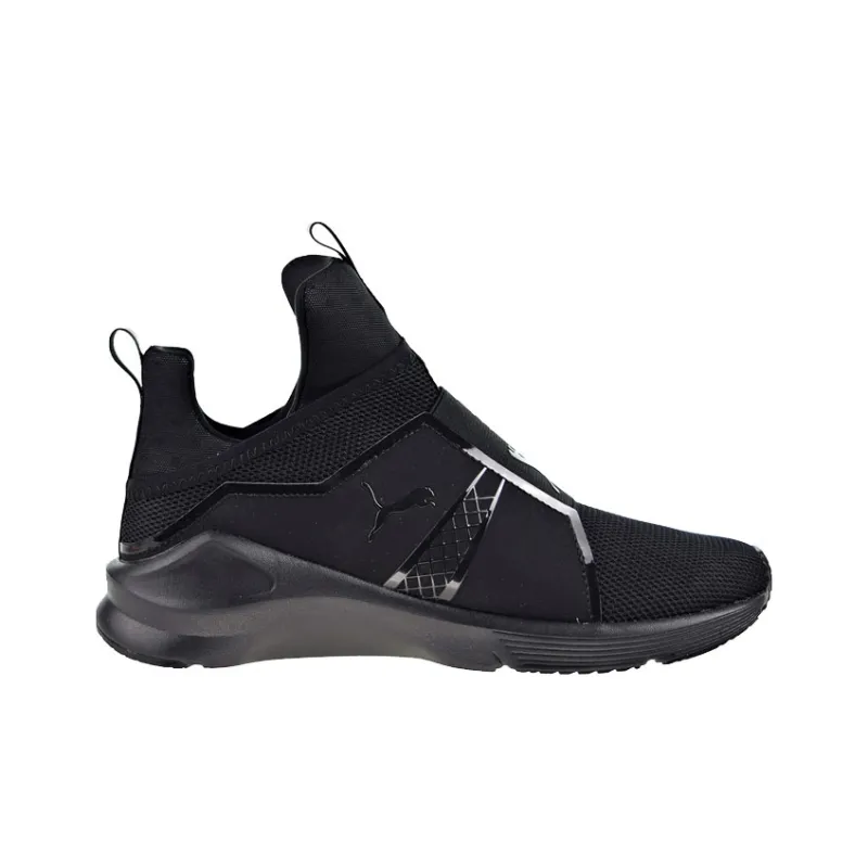 PUMA Fierce Anti-Slip Wear-Resistant Low-Top Running Shoes Women's Black-1