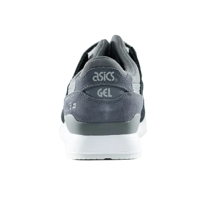 Asics Gel Lyte Anti Slip Wear Resistant Low Top Running Shoes Unisex Black Charcoal Gray-3