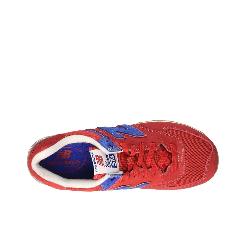 New Balance 574 Series Low Top Red/Blue-2