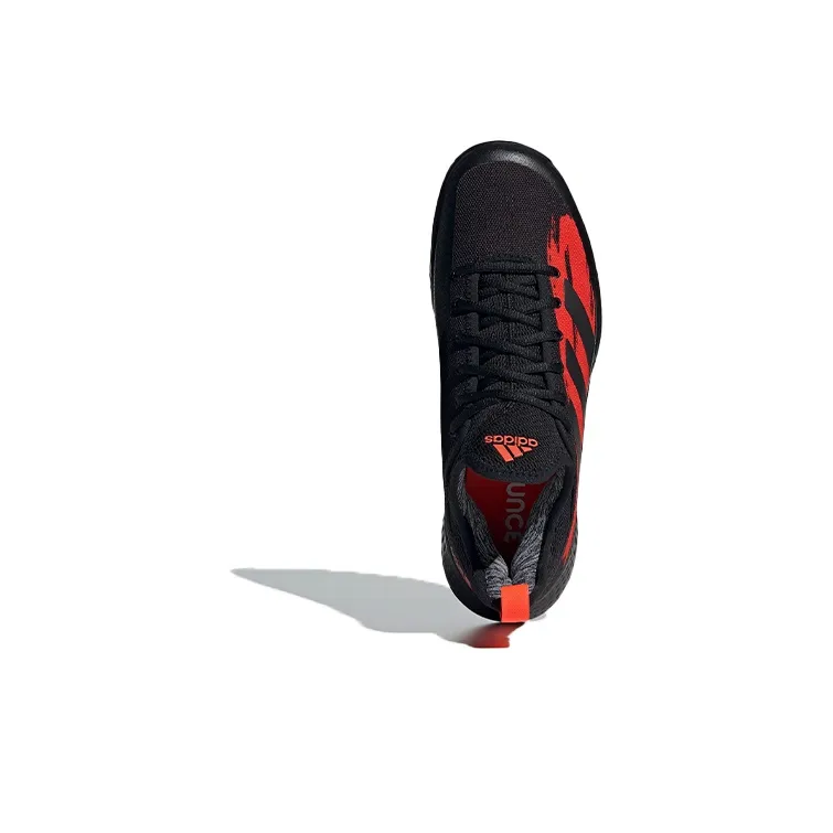 Adidas Defiant Generation Black Solar Red-4