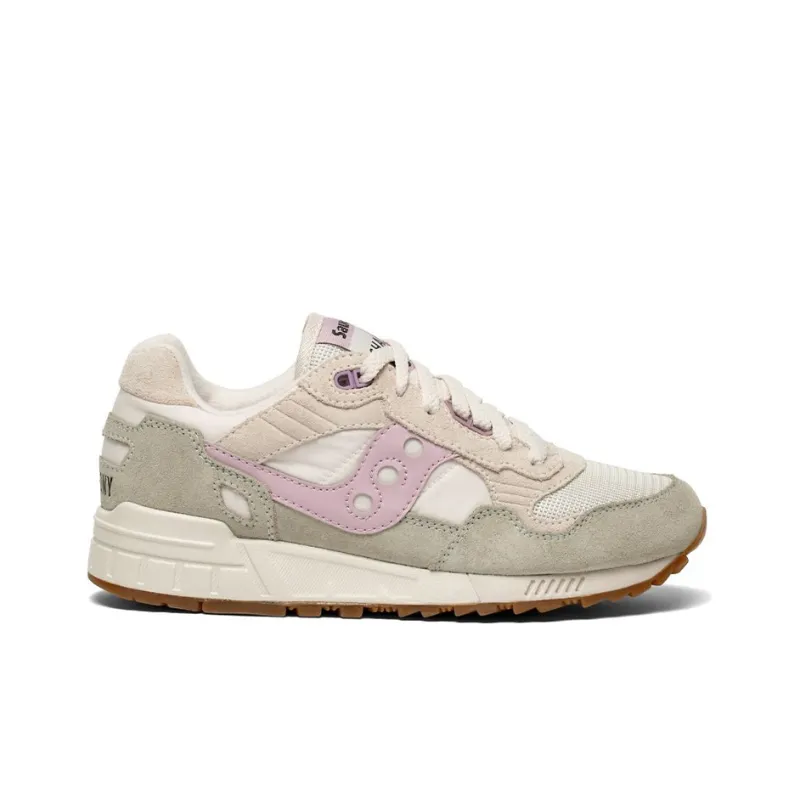Saucony Shadow 5000 Casual Shoes Women's Low-Top White/Green/Pink-1