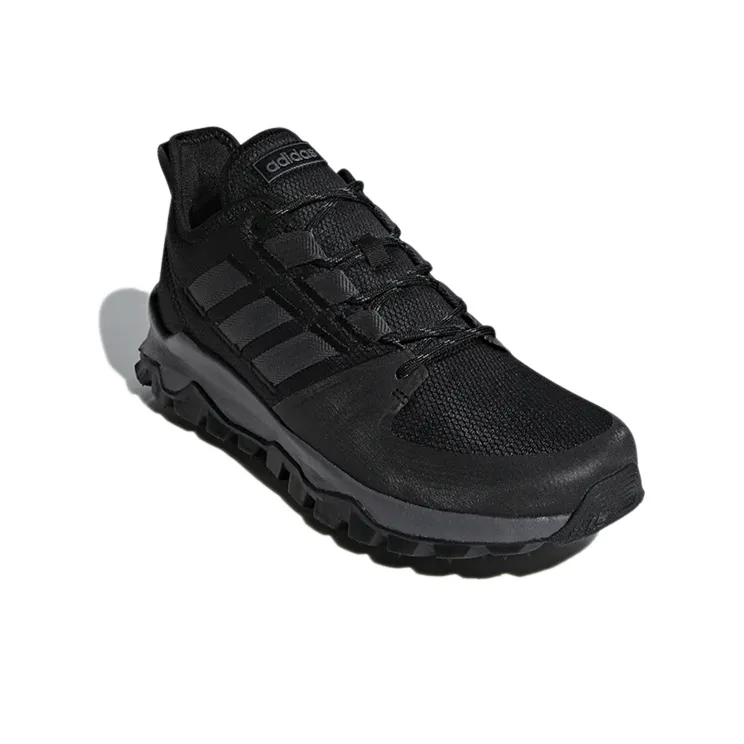 Adidas Anti Slip Wear Resistant Low Top Running Shoes Men's Carbon Black-2