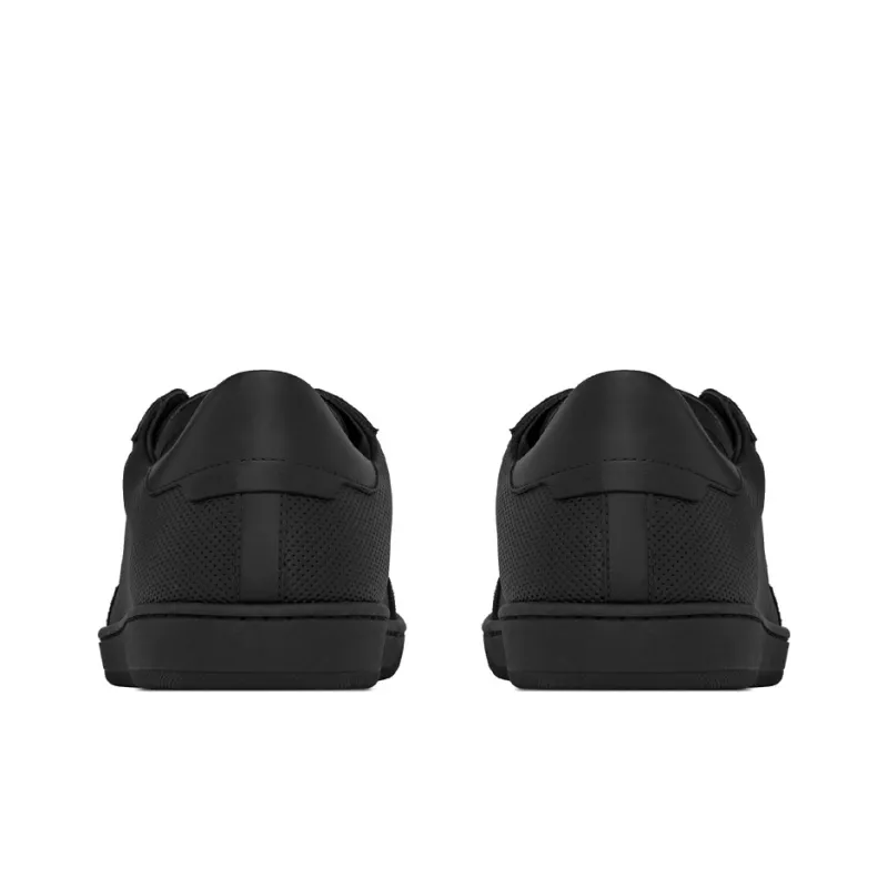 SAINT LAURENT Court Classic SL/10 Perforated Black-4
