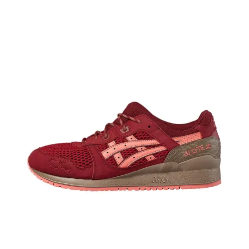 Asics Gel-Lyte 3 Running Shoes Unisex Low-Top Brown/Red