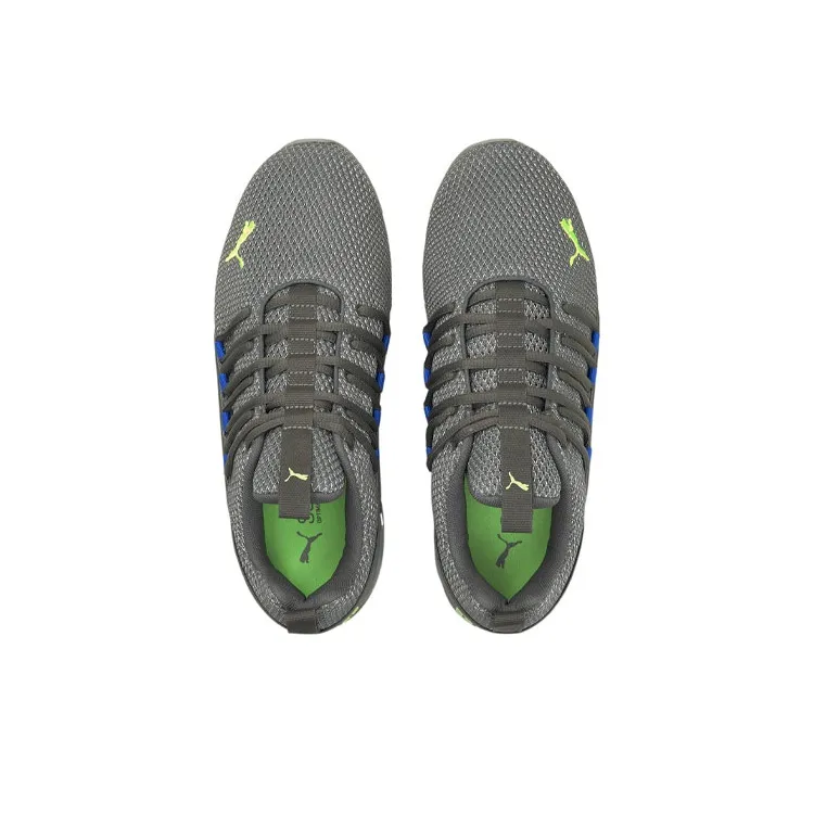 PUMA Axelion Low-Top Running Shoes Men's Glittering Green-2