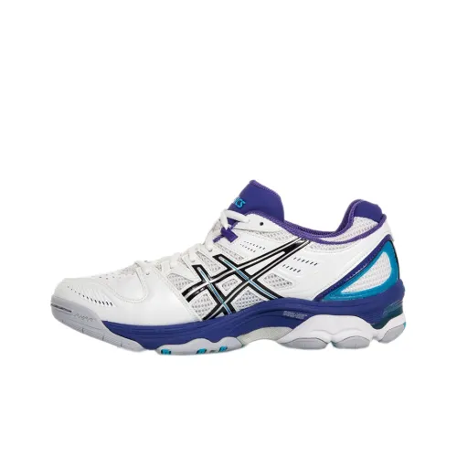 Asics Gel-Netburner Super 3 Running Shoes Women's Low-Top White/Blue