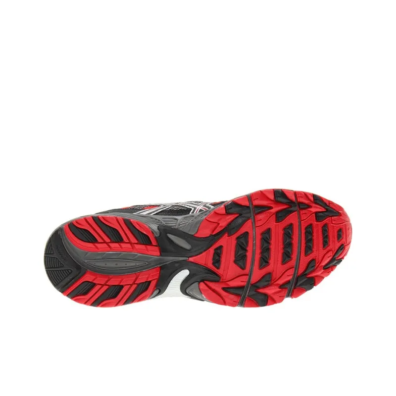 Asics Gel-Venture 4 Anti-Slip And Wear-Resistant Breathable Low-Top Running Shoes Men's Gray Red-4