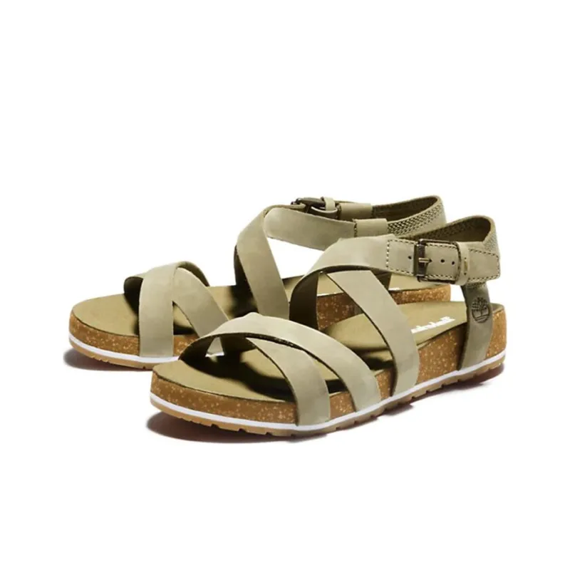 Timberland Malibu Waves Beach Sandals Women's Green-1