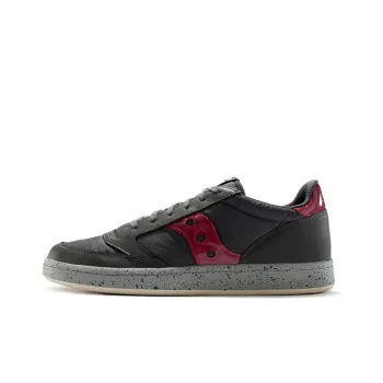 saucony Jazz Court Black Red