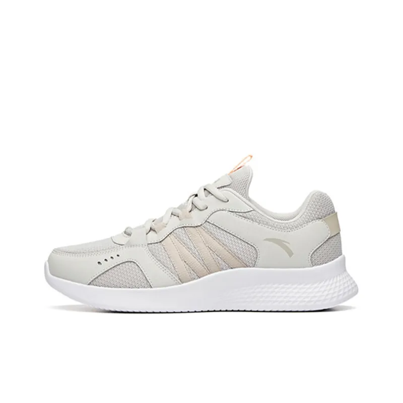 ANTA Running Shoes Men Low Top Shade 1 Gray/Shade 2 Gray-0