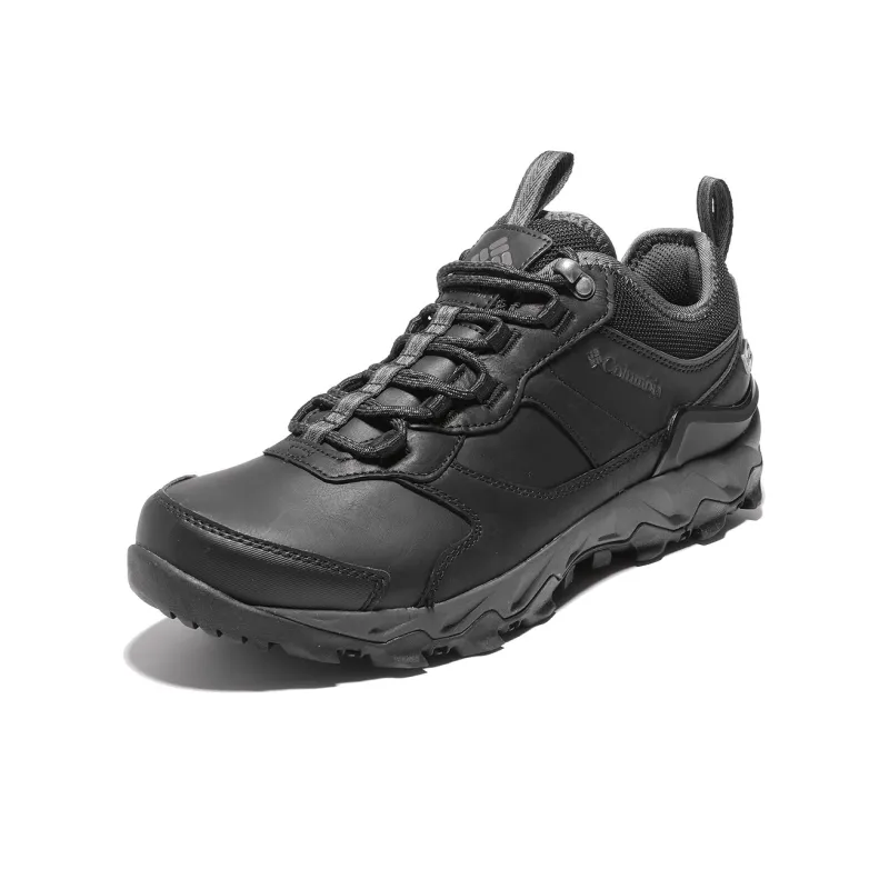 Columbia Cushioning Anti Slip Wear Resistant Water Resistant Impact Resistant Low Top Hiking Trekking Shoes Men's Black-2