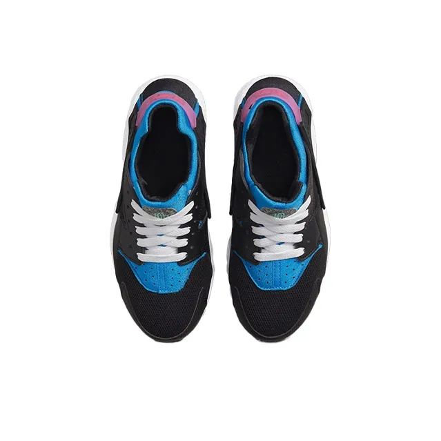 Nike Air Huarache Run Black Photo Blue Active Pink GS-3
