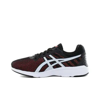 Asics Gel-Evasio Wear-resistant And Lightweight Low-Top Running Shoes Men's Black Red