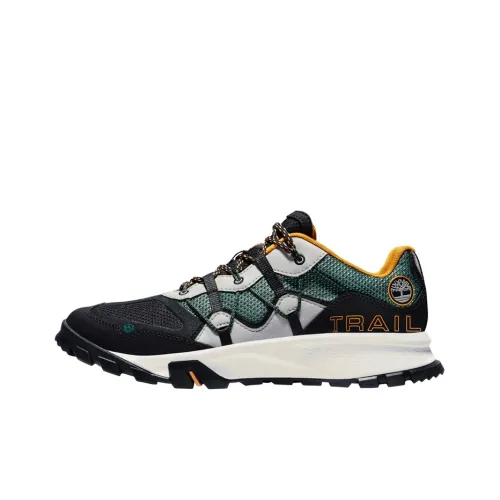 Timberland Garrison Trail Running Shoes Men Low-Top Black/Green/Yellow