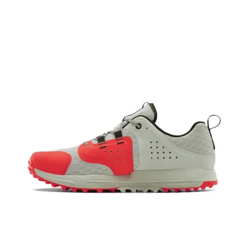 Under Armour Outdoor Shoes Unisex Low-Top Gray/Orange