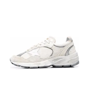 Golden Goose Dad Star Off White Light Grey Women's