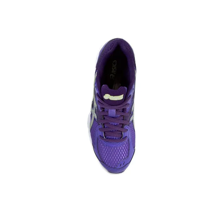 Asics Wear-Resistant Low-Top Running Shoes Women's Purple White-2