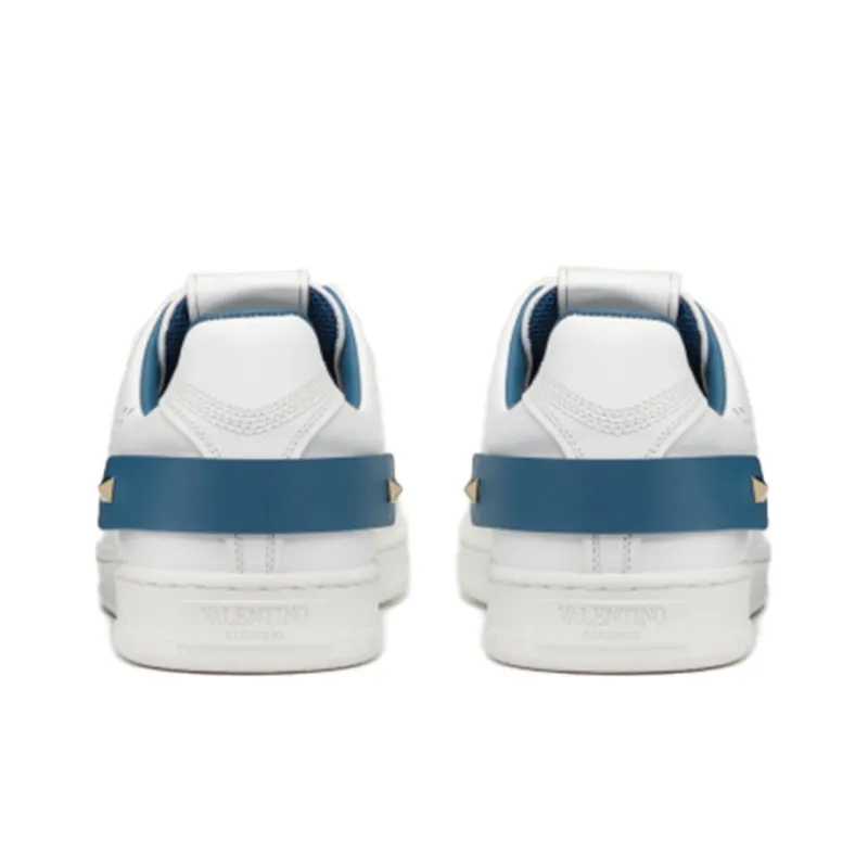 Valentino Backnet Stylish Skateboarding Shoes Men's White-4