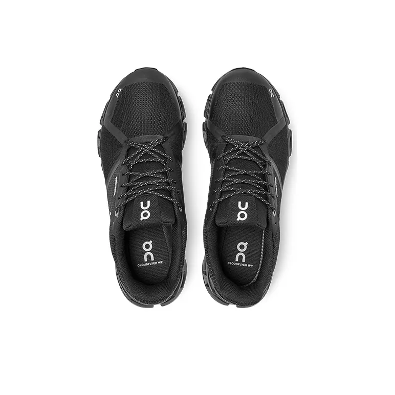 On Cloudflyer Waterproof 'Black'-3