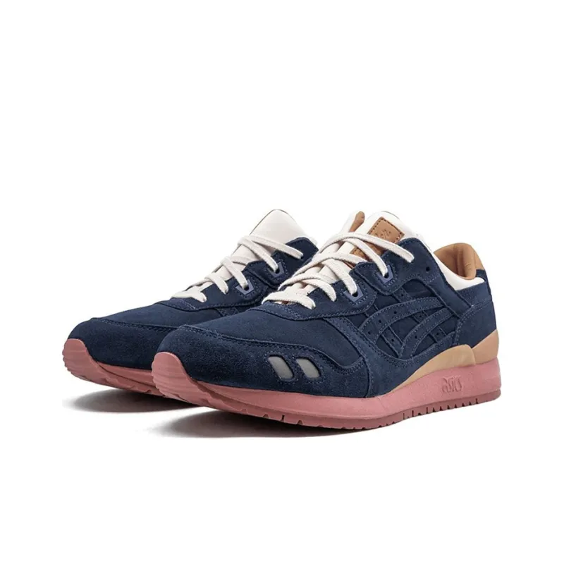 Asics Gel Lyte 3 X Packer Shoes X J.Crew '1907 Collection Navy'-2