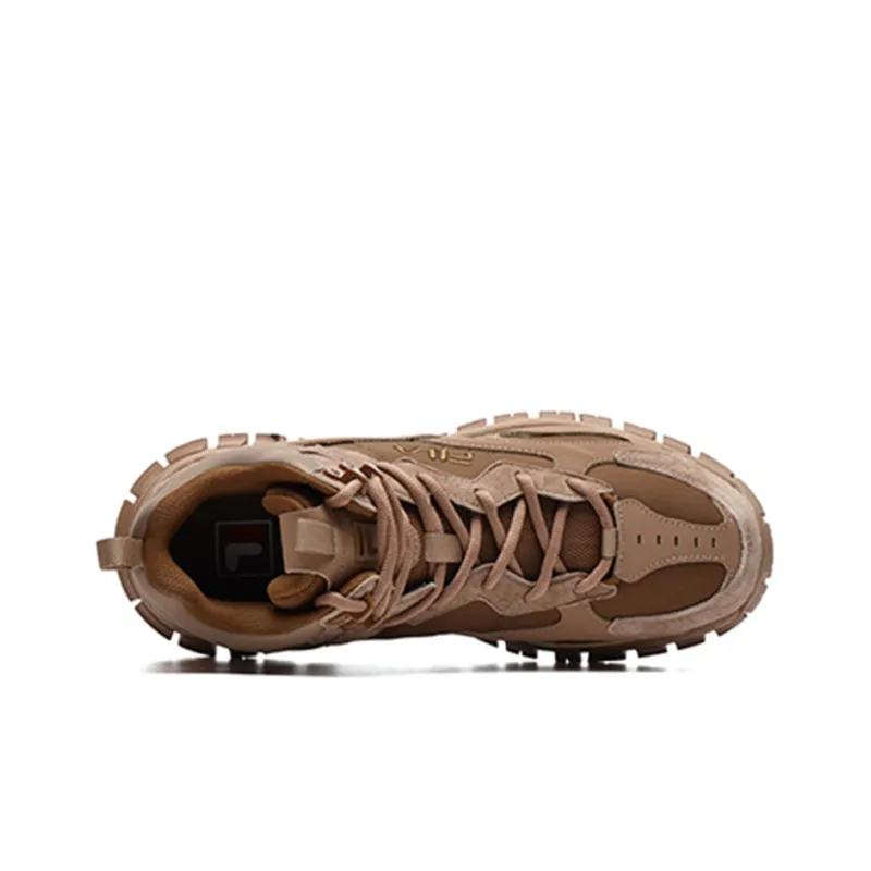 FILA Tracer High Top Running Shoes Coffee-2