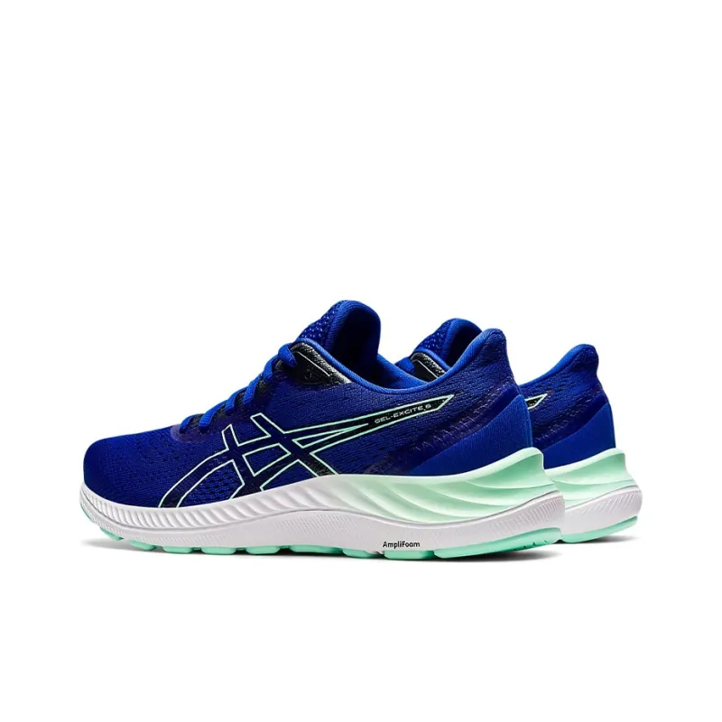 Asics Gel-Excite 8 Anti-Slip Wear-Resistant Low-Top Running Shoes Women's Ocean Blue-3