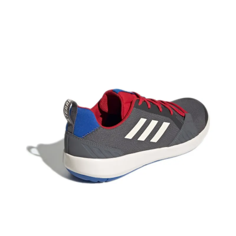 Adidas Terrex Boat Lace Dl Slip Resistant Low Top Outdoor Shoes Men's Gray-3