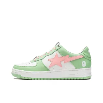 A BATHING APE STA Stylish Skateboarding Shoes Women's Green