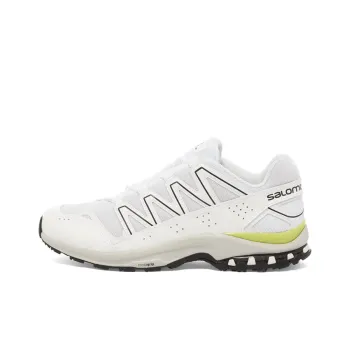 SALOMON Cushioned Anti Slip And Wear Resistant Lightweight Low Top Running Shoes Men's White Green