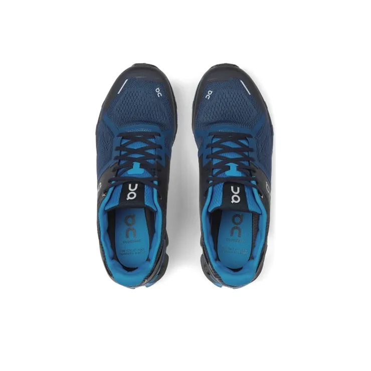 On Cloudace Cloudace Cushioning Support Low-Top Running Shoes Men's Marine Blue-3