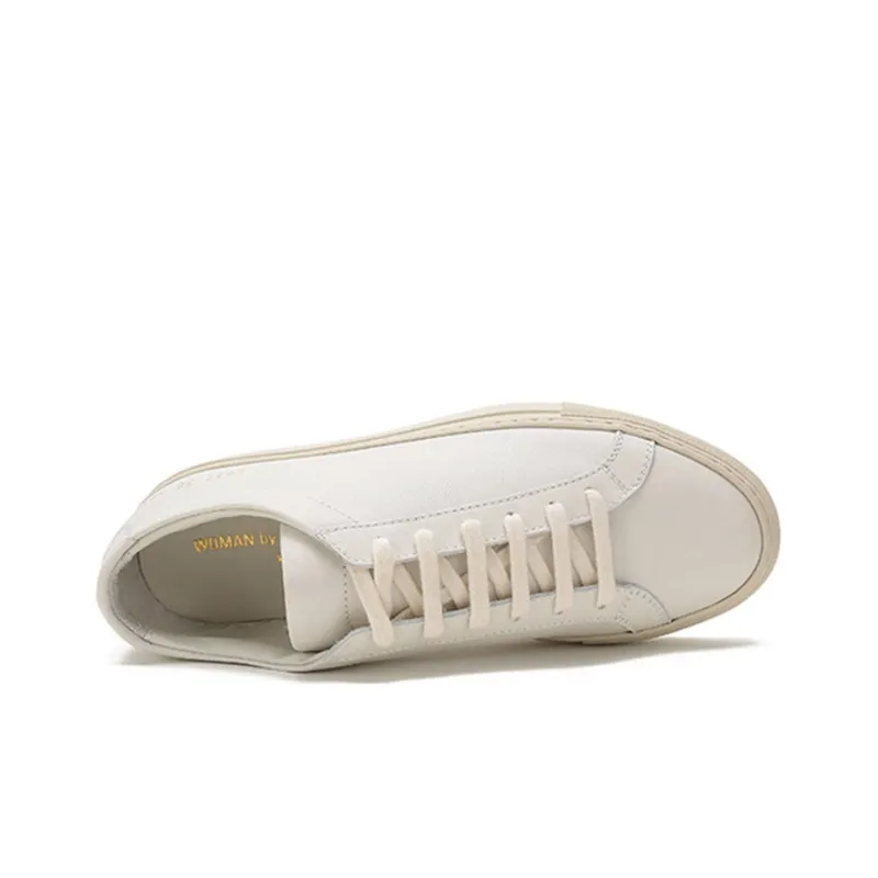 COMMON PROJECTS Skateboard Shoes Women's Low Top Ecru-4