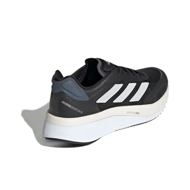 Adidas Adizero Boston 10 Wide 'Black White'-3