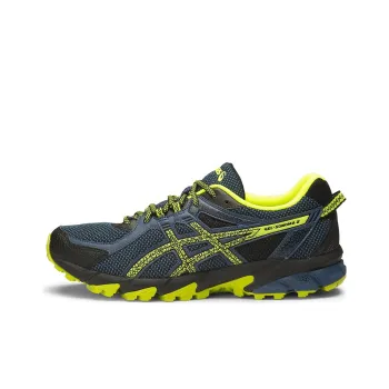 Asics Gel-Sonoma 2 Wear-Resistant Low-Top Running Shoes Men's Blue Black Yellow