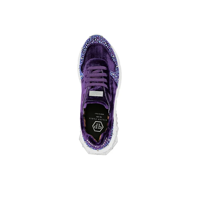 PHILIPP PLEIN Casual Shoes Women's Low-Top Purple-3