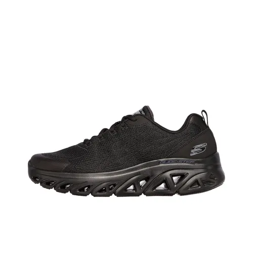 Skechers Glide-step Sport Running Shoes Men Low-Top Black