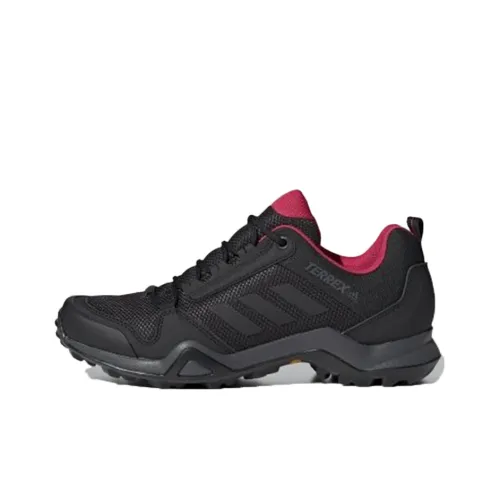 Adidas Terrex AX3 GTX Hiking / Trekking Shoes Women's Low-Top Black/Red