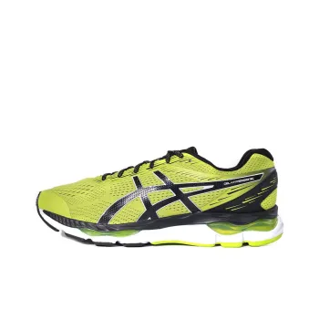 Asics Gel-Hyper Sonic Lightweight And Wear-resistant Low-Top Running Shoes Men's Yellow Black