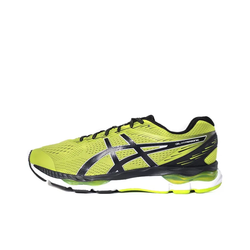 Asics Gel-Hyper Sonic Lightweight And Wear-resistant Low-Top Running Shoes Men's Yellow Black-0